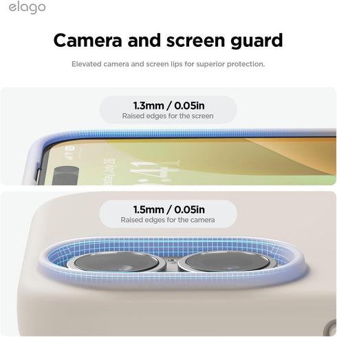 elago iPhone 16 Case Magnetic Liquid Silicone (MagSafe)